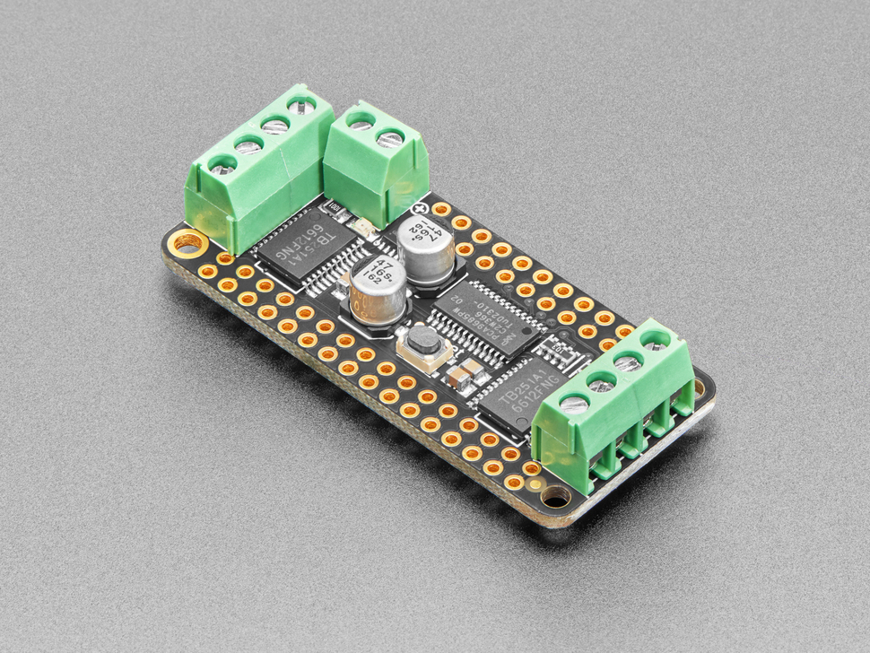 DC Motor + Stepper FeatherWing for motor control projects