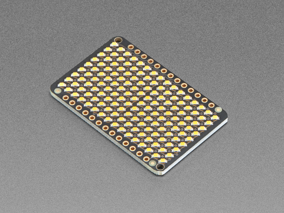LED Charlieplexed Matrix - 9x16 LEDs - Warm White