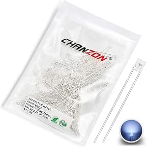 3mm Rectangular White LED