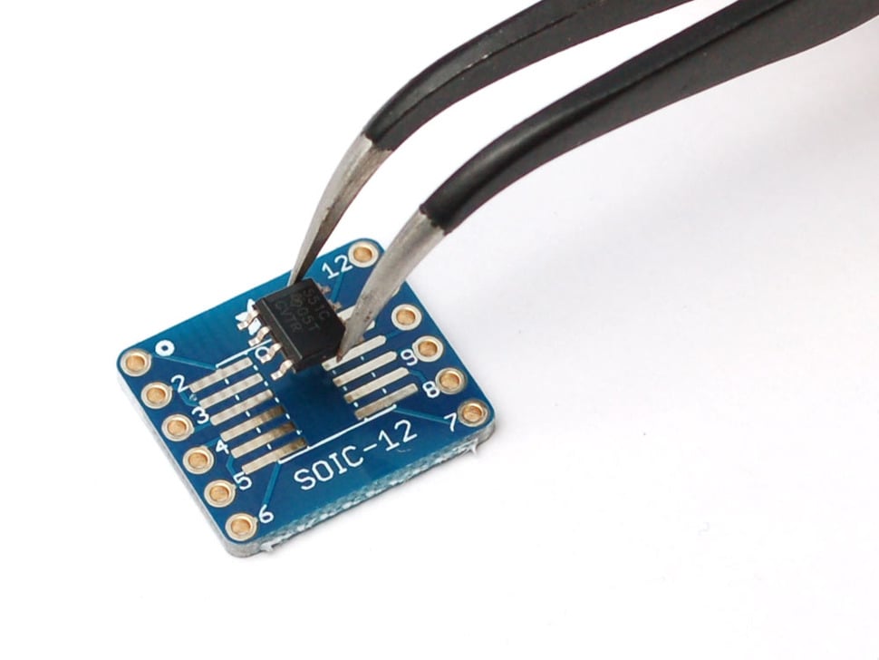 Adafruit SMT Breakout SOIC-12/TSSOP-12