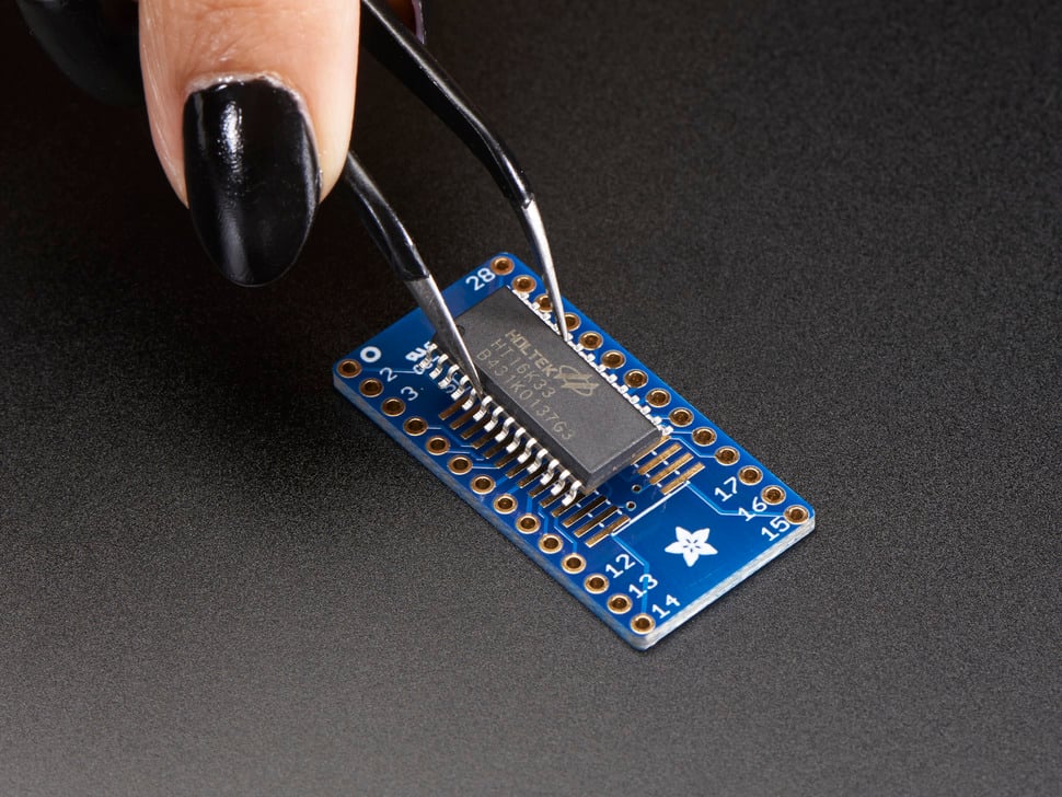Adafruit SMT Breakout SOIC-28/TSSOP-28