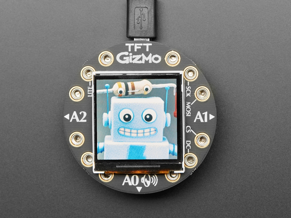 Circuit Playground TFT Gizmo