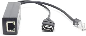 DSLRKIT Active PoE Splitter 48V to 5V