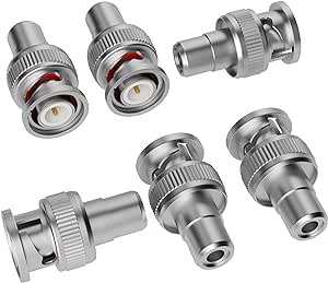 Elecan BNC to RCA Adapters