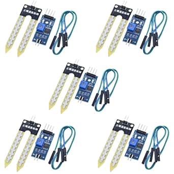 HiLetgo LM393 Soil Moisture Sensor 5pcs