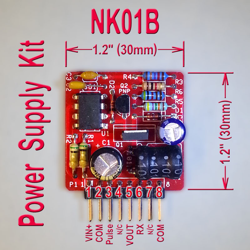 NK01B Nixie Power Supply Kit