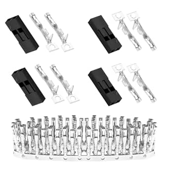 Pzsmocn 2-Pin Female Dupont Connectors