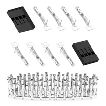 Pzsmocn 4-Pin Female Dupont Connectors