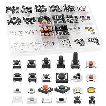 QTEATAK Micro Momentary Tactile Switch Assortment